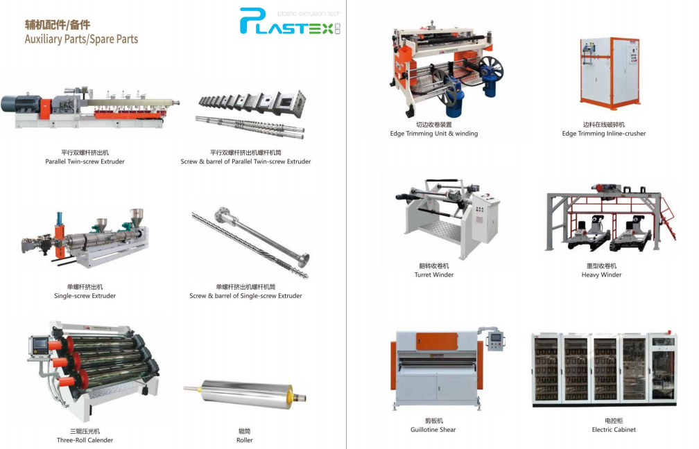 Sheet extrusion line (all kinds of sheet)