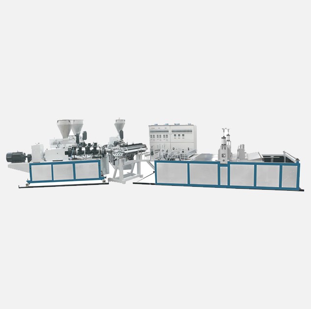 PC,PVC Wave Tile Extrusion Production Line